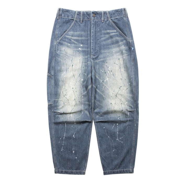 LIBERAIDERS DENIM SARROUEL PANTS  77701