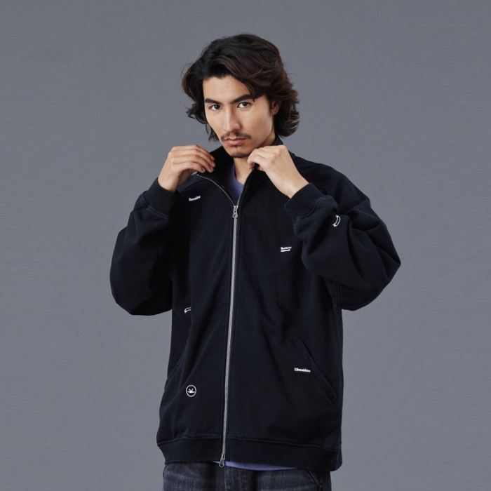 LIBERAIDERS MULTI EMBROIDERY SWEAT ZIP-UP  77301