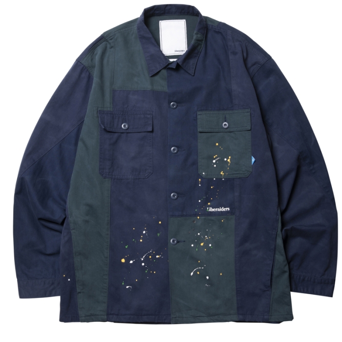 PATCHWORK BDU SHIRT 73101