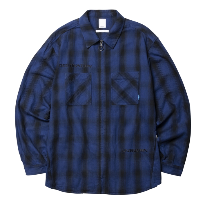 OMBRE ZIP SHIRT 73102