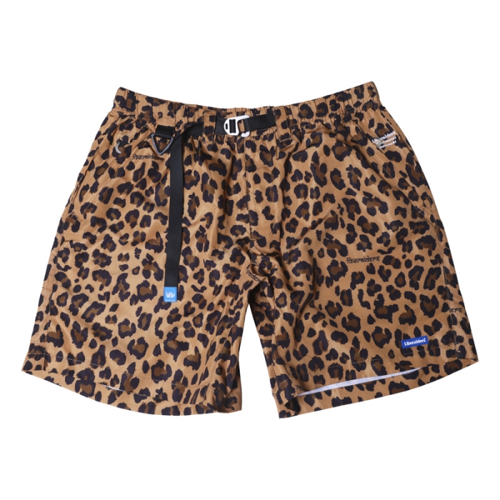 LIBERAIDERS LEOPARD UTILITY SHORTS 73801
