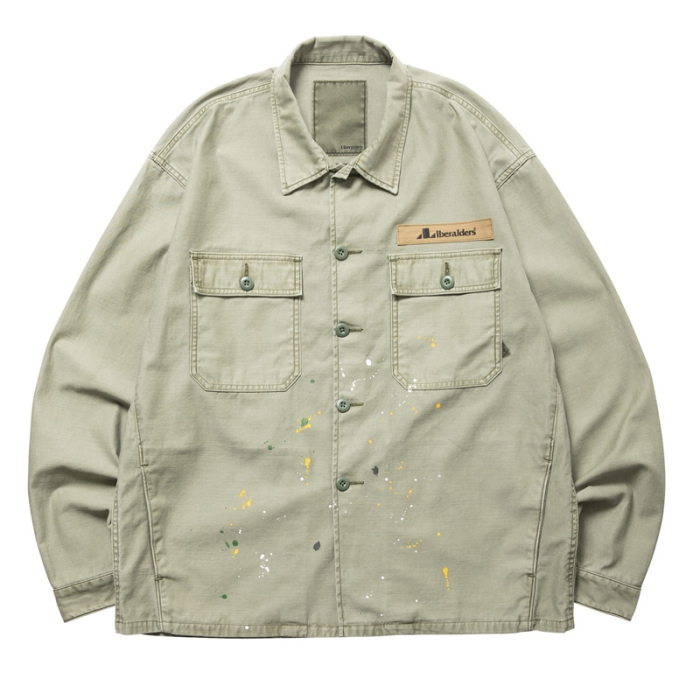 PAINT SPLATTER BDU SHIRT  77102