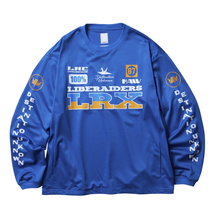 LIBERAIDERS LR RACING L/S TEE 71501