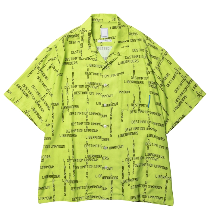 DIGITAL LOGO RAYON S/S SHIRT 73204