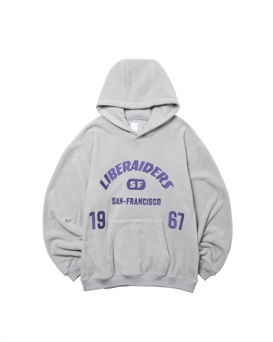EMBROIDERY FLEECE HOODIE 73302