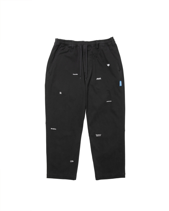 MULTI EMBROIDERY CHINO TROUSERS 73703