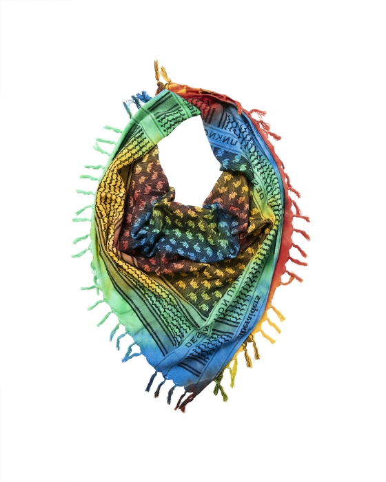 TIE DYE LR JACQUARD STOLE 73907
