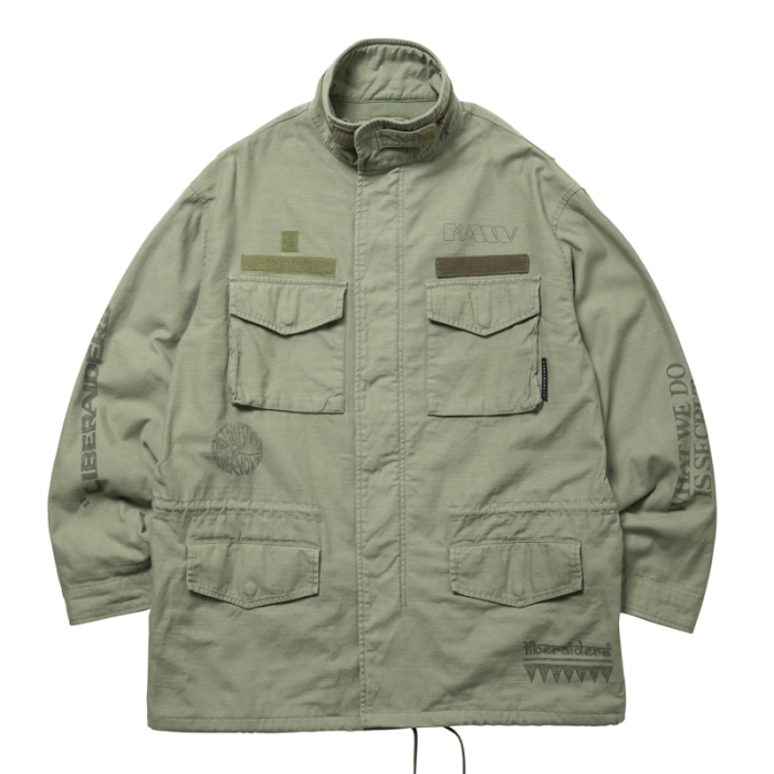 HANDWRITING PRINT M65 JACKET  77012