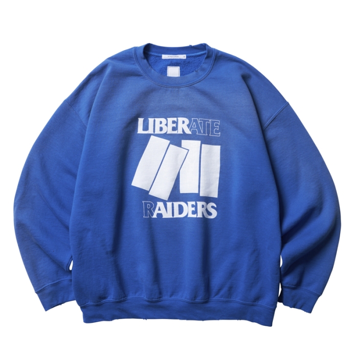 新品 Liberaiders COMPOSITION CREWNECK LIBERAIDERS COMPOSITION CREWNECK 71302 - UNiFORME WEB STORE